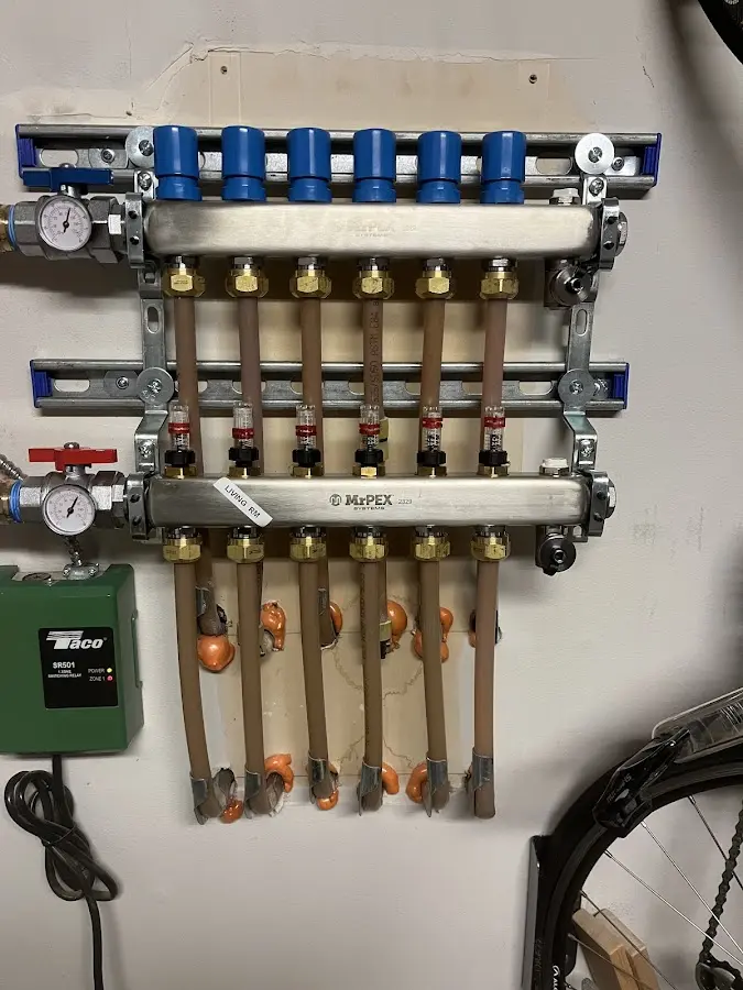 Plumber performing Leak Detection at a residential property in Cherry Creek